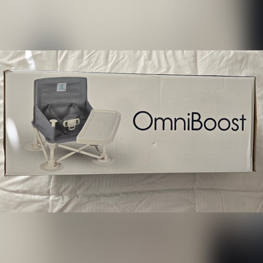 OmniBoost Portable Chair with Tray